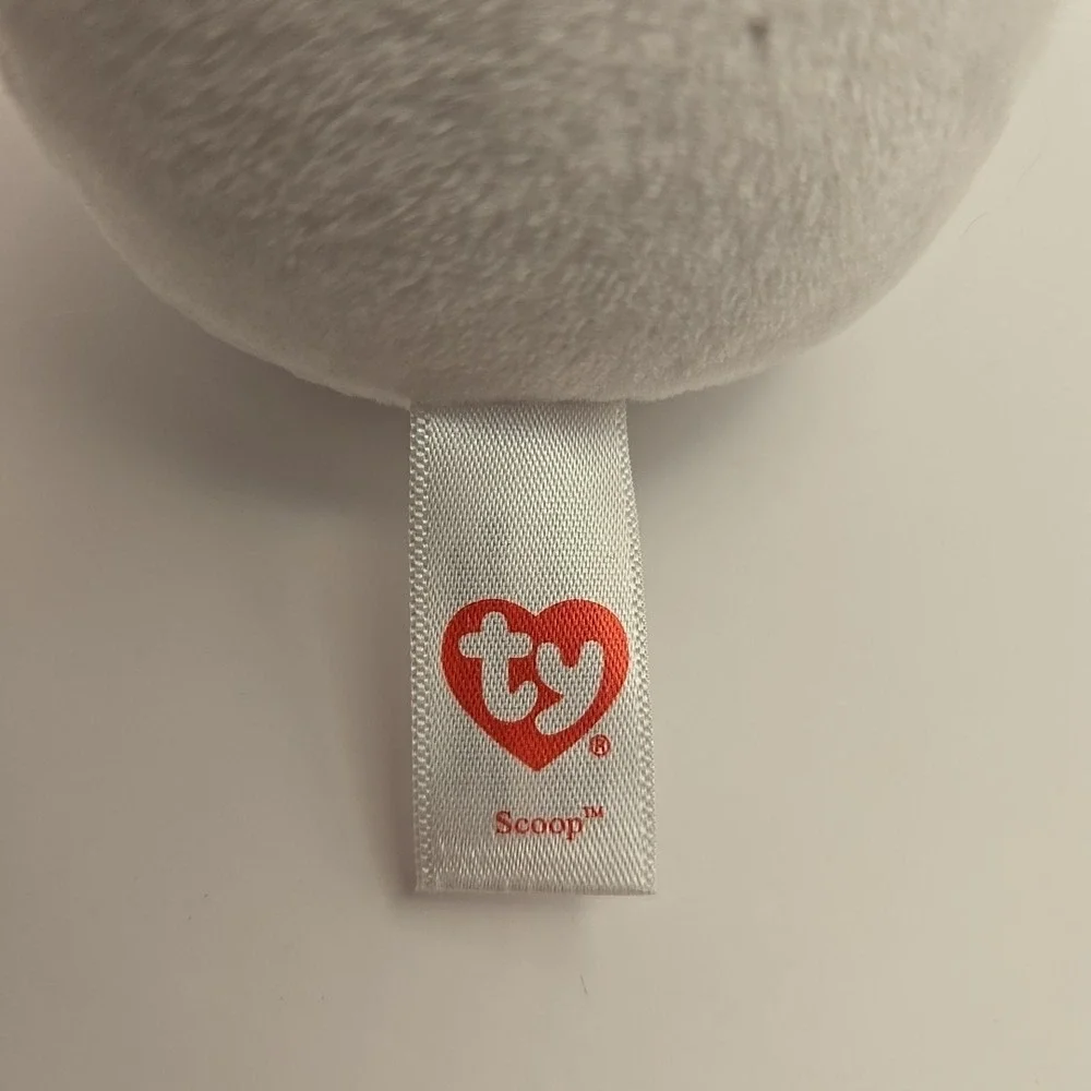 Scoop TY Beanie Baby Snowman‎ 6 Plushy Christmas
